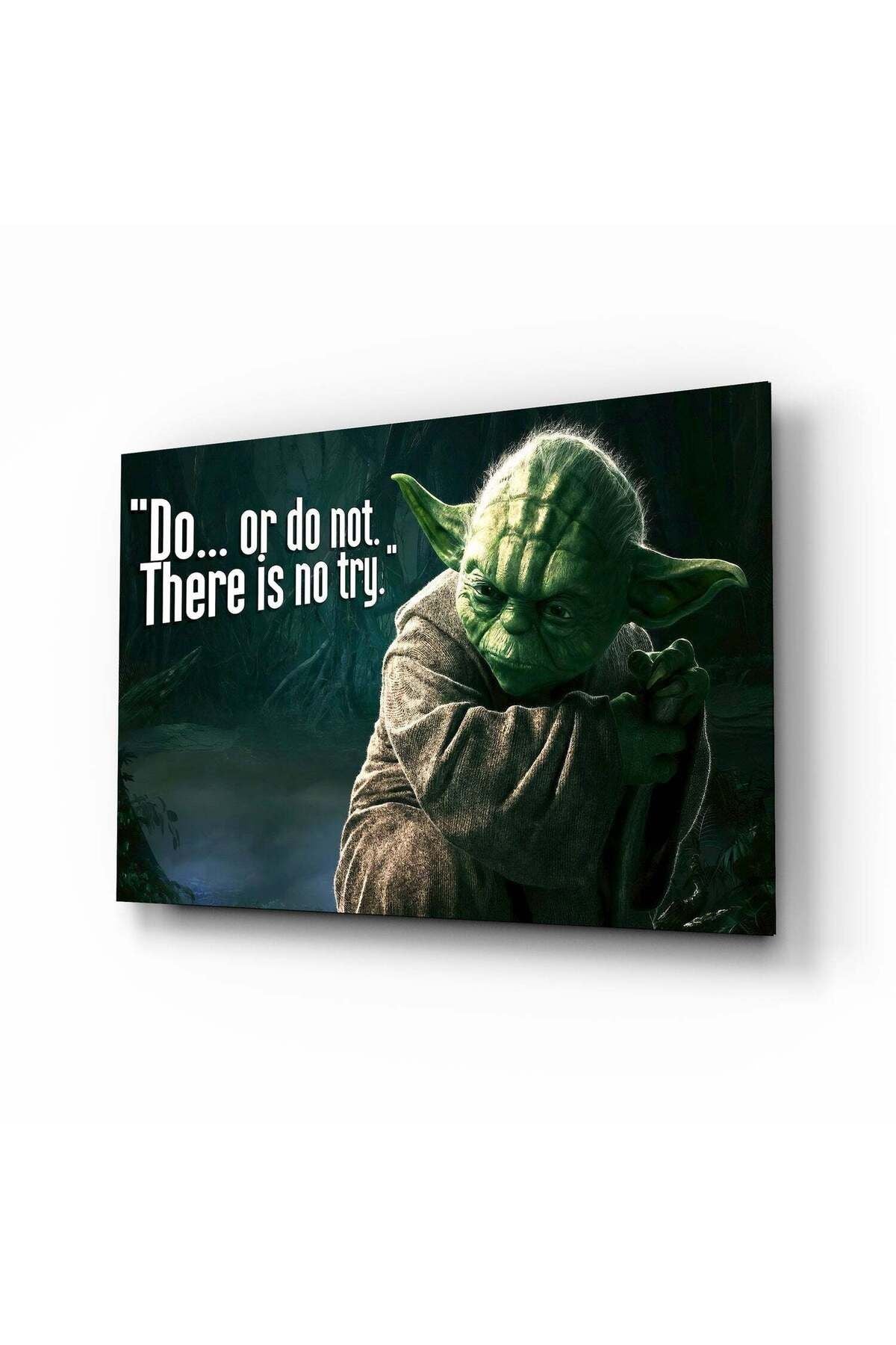 Yoda'nın Sözleri Cam Tablo