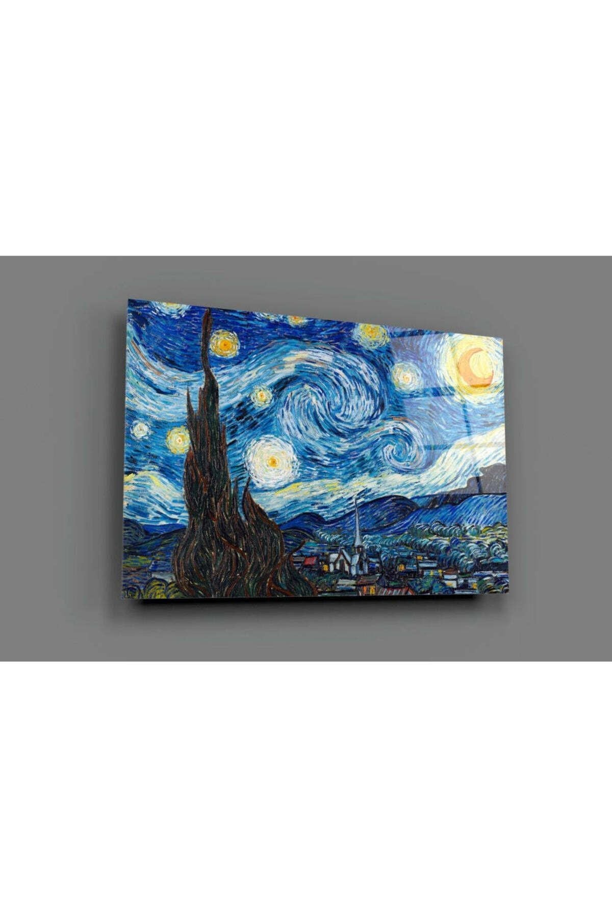 Van Gogh Stary at Night Cam Tablo