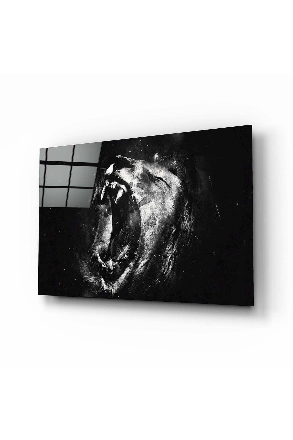 Aslan Cam Tablo