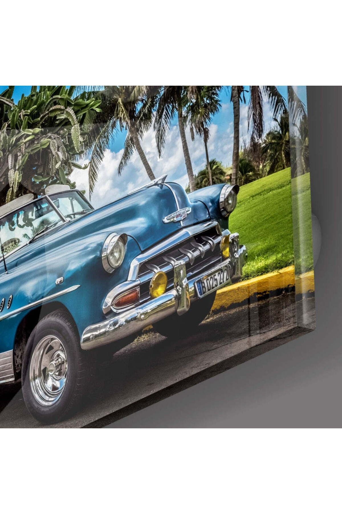 Chevrolet Klasik Araba Cam Tablo