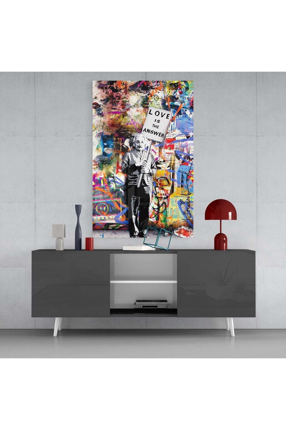 Banksy, Aşk Cam Tablo