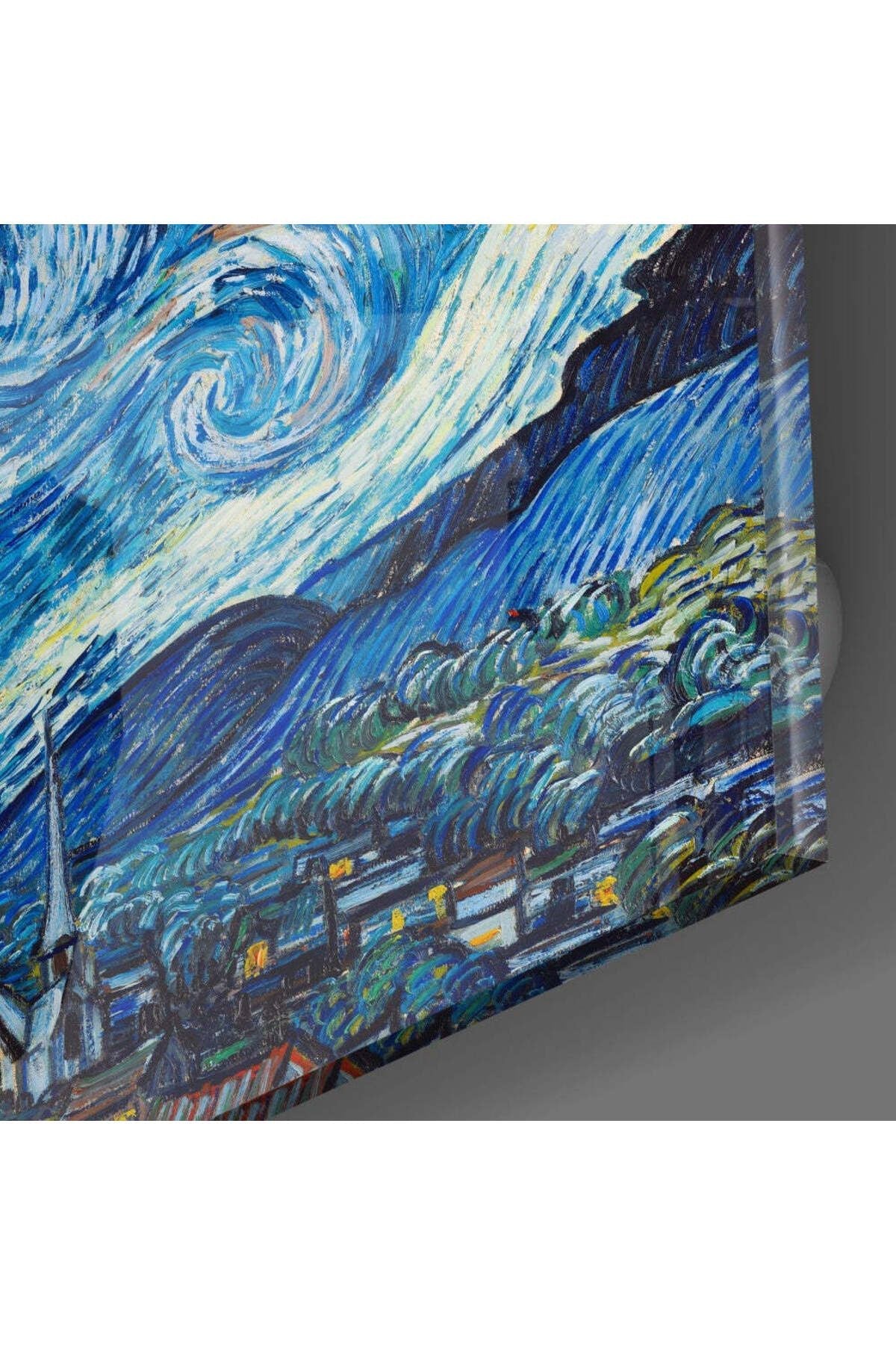 Van Gogh Stary at Night Cam Tablo
