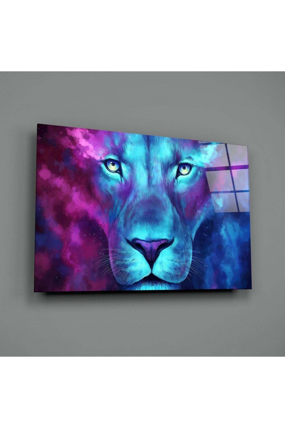 Aslan Cam Tablo
