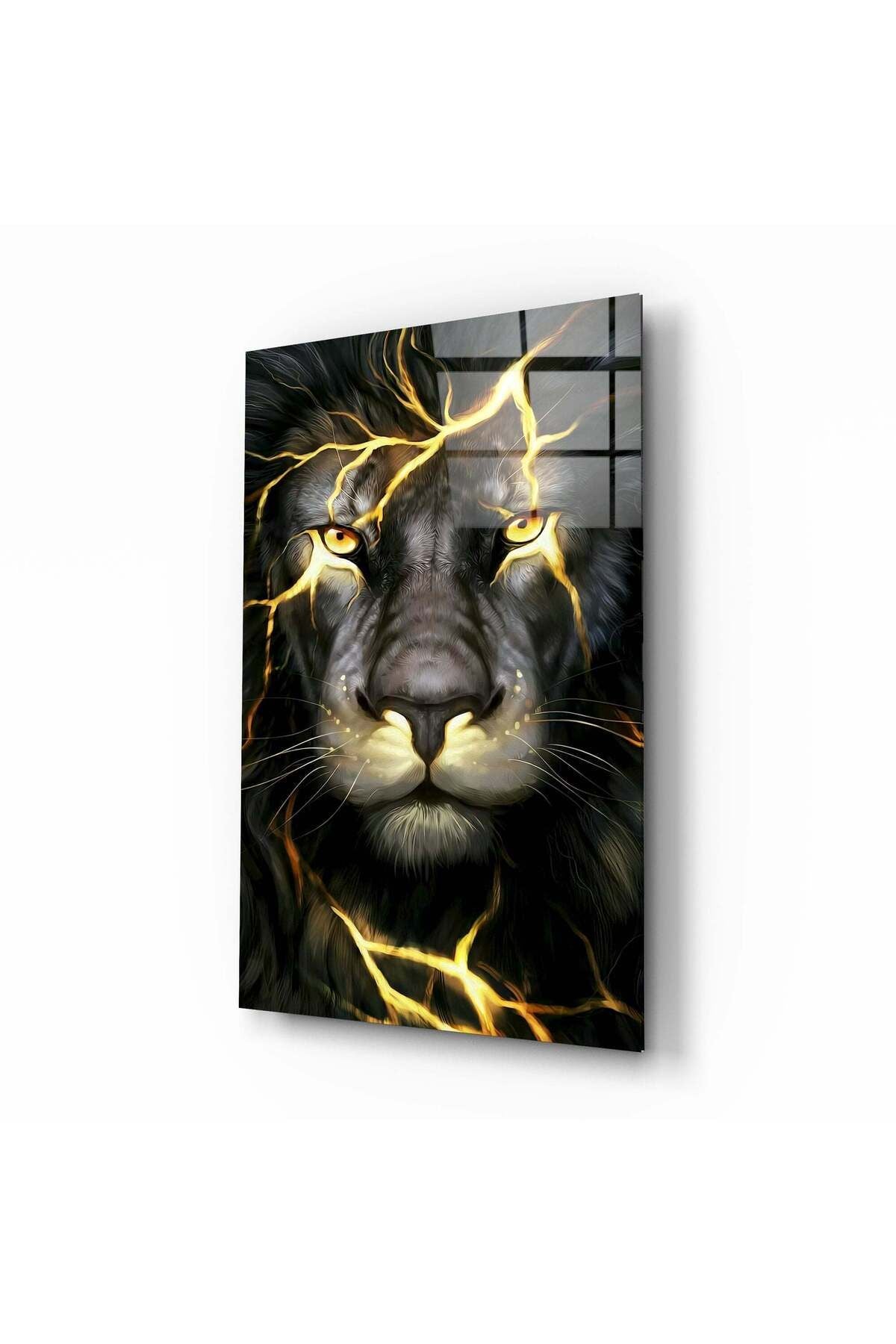Aslan Cam Tablo