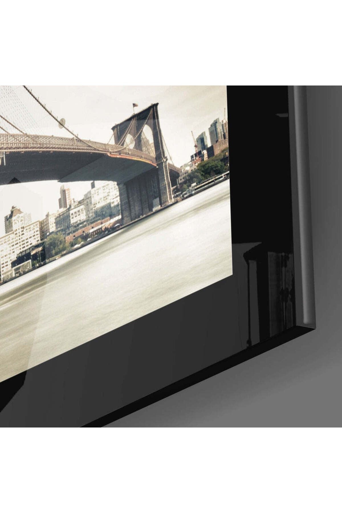 Brooklyn Köprüsü Cam Tablo