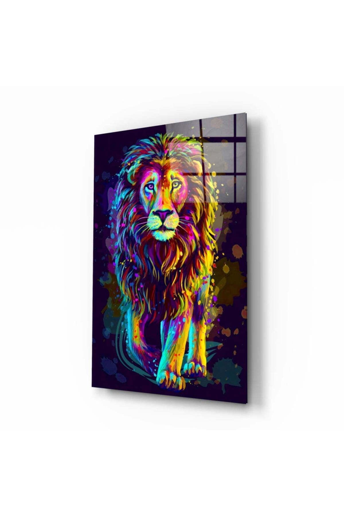 Aslan Cam Tablo