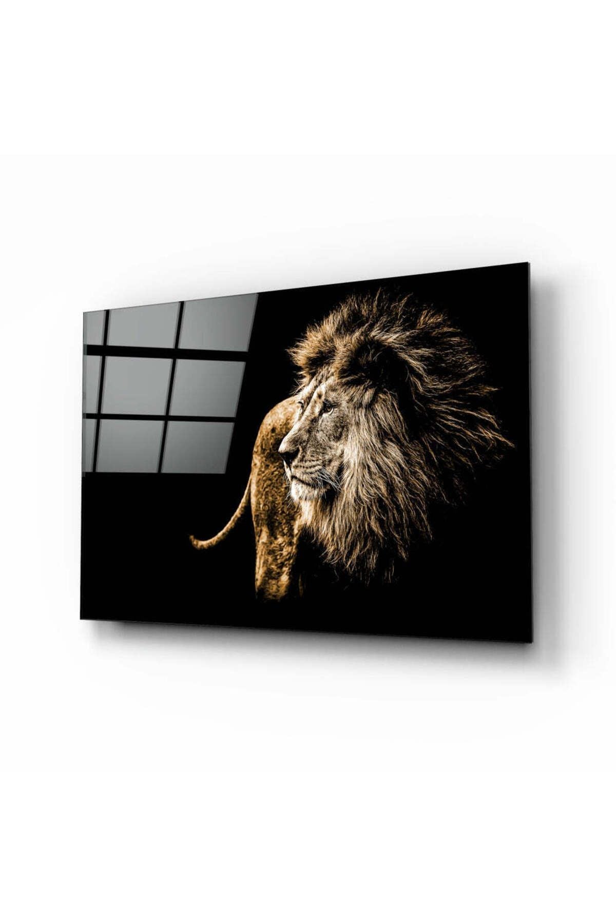 Aslan Cam Tablo