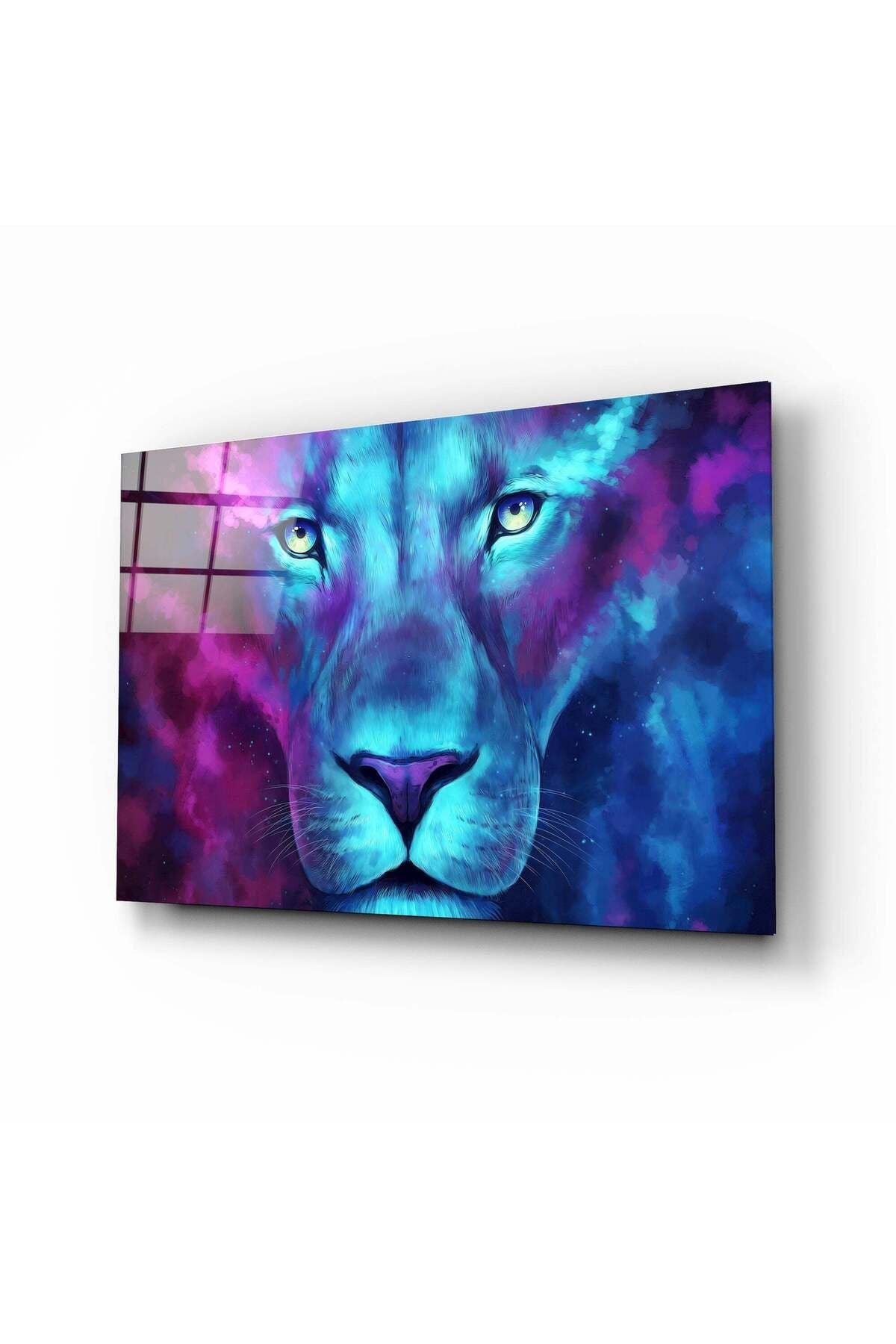 Aslan Cam Tablo
