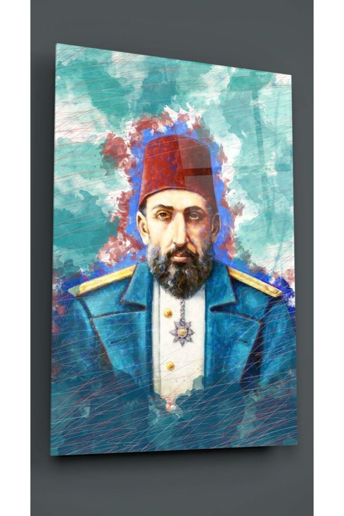 Abdülhamit Han Cam Tablo