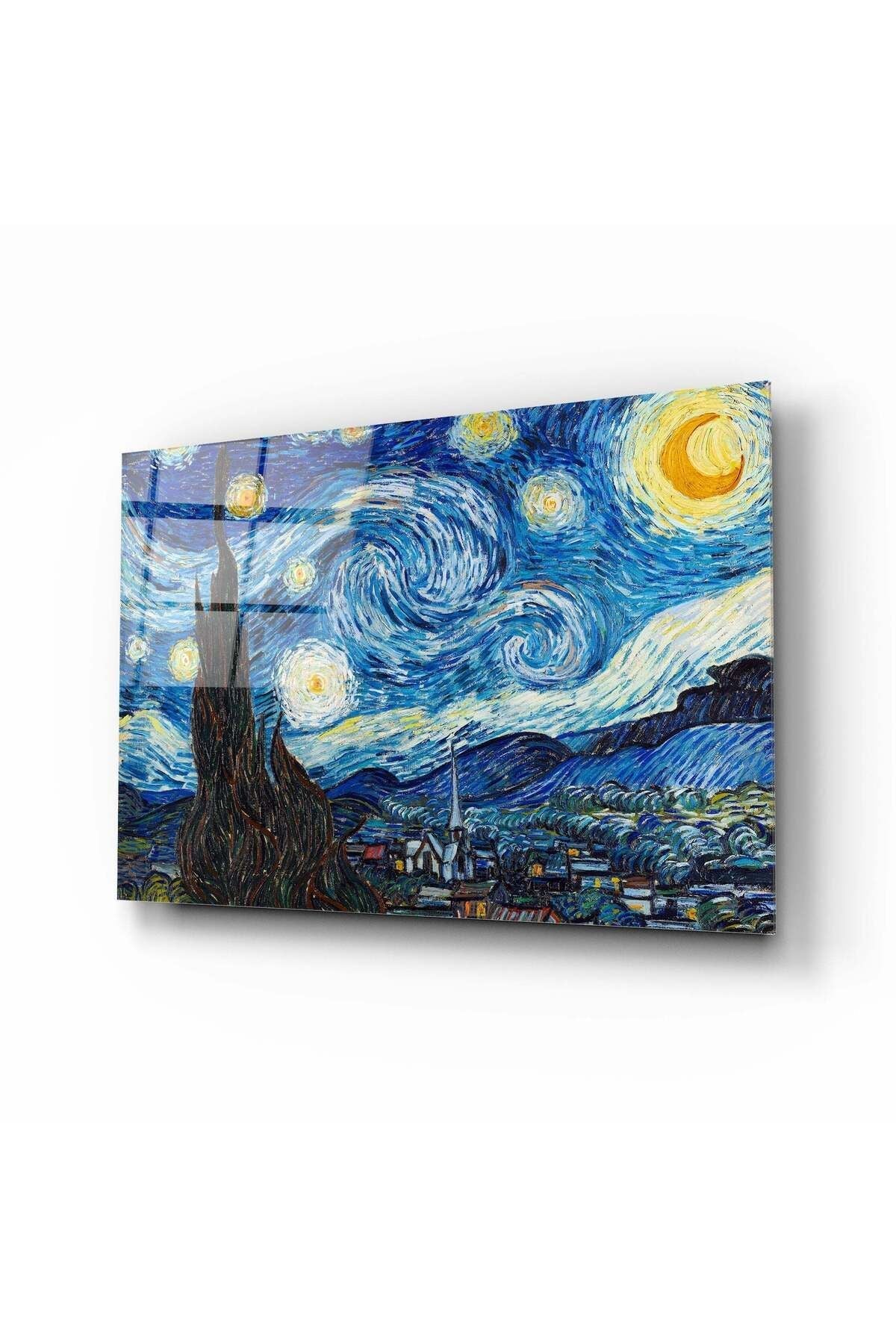 Van Gogh Stary at Night Cam Tablo