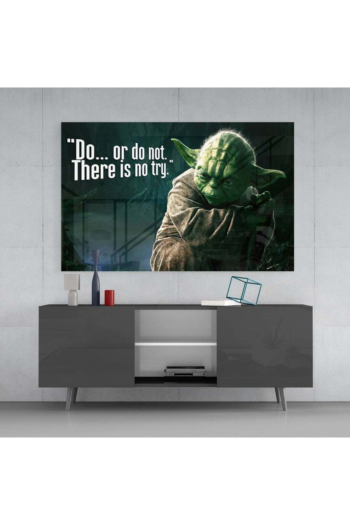 Yoda'nın Sözleri Cam Tablo