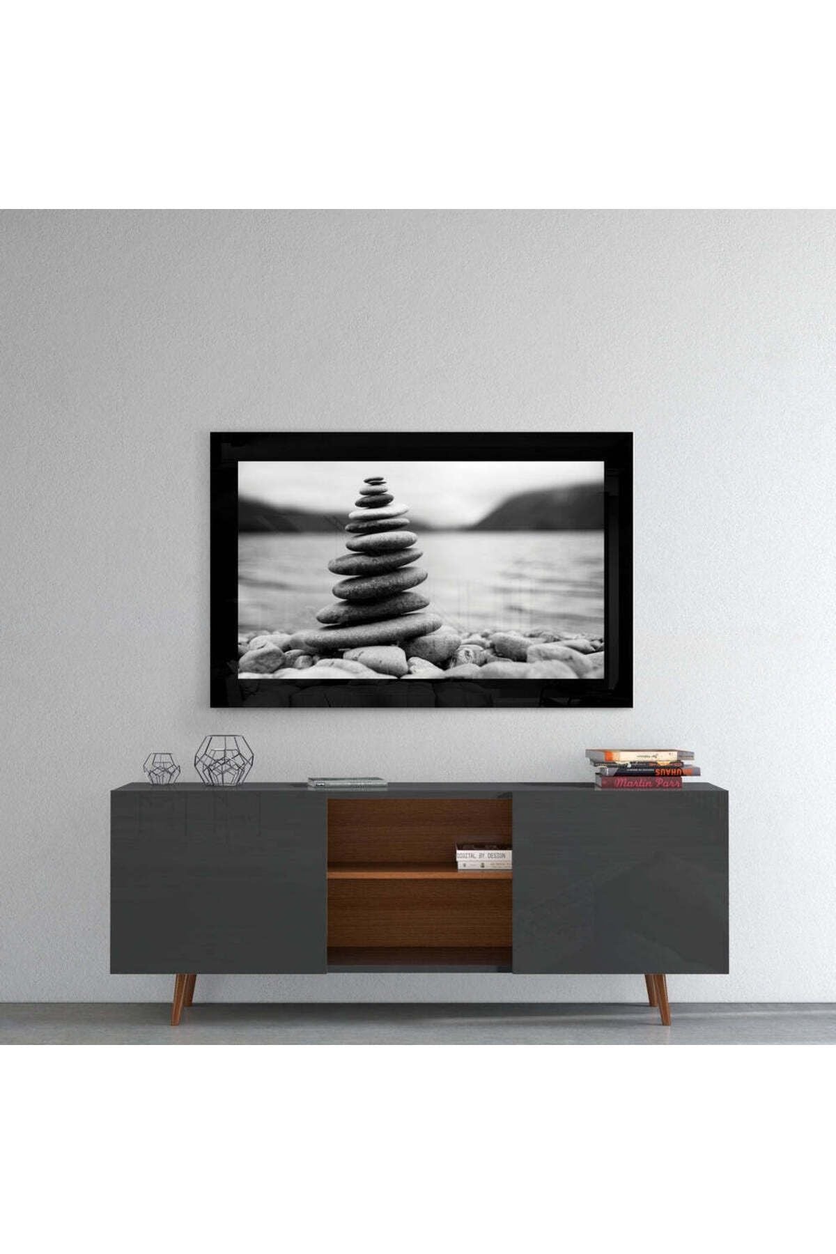 Zen Balancing Rocks Cam Tablo