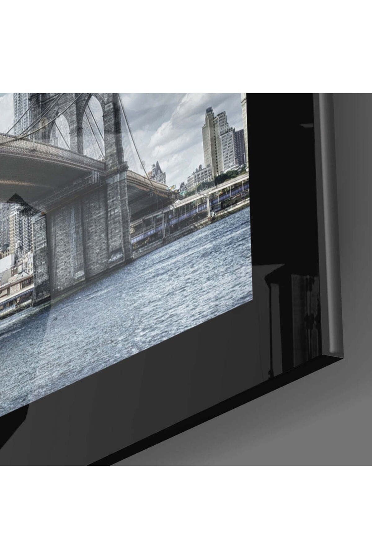 Brooklyn Köprüsü Cam Tablo