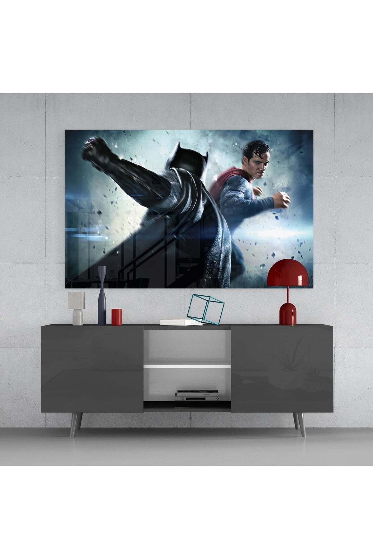 Batman Supermen’e Karşı Cam Tablo