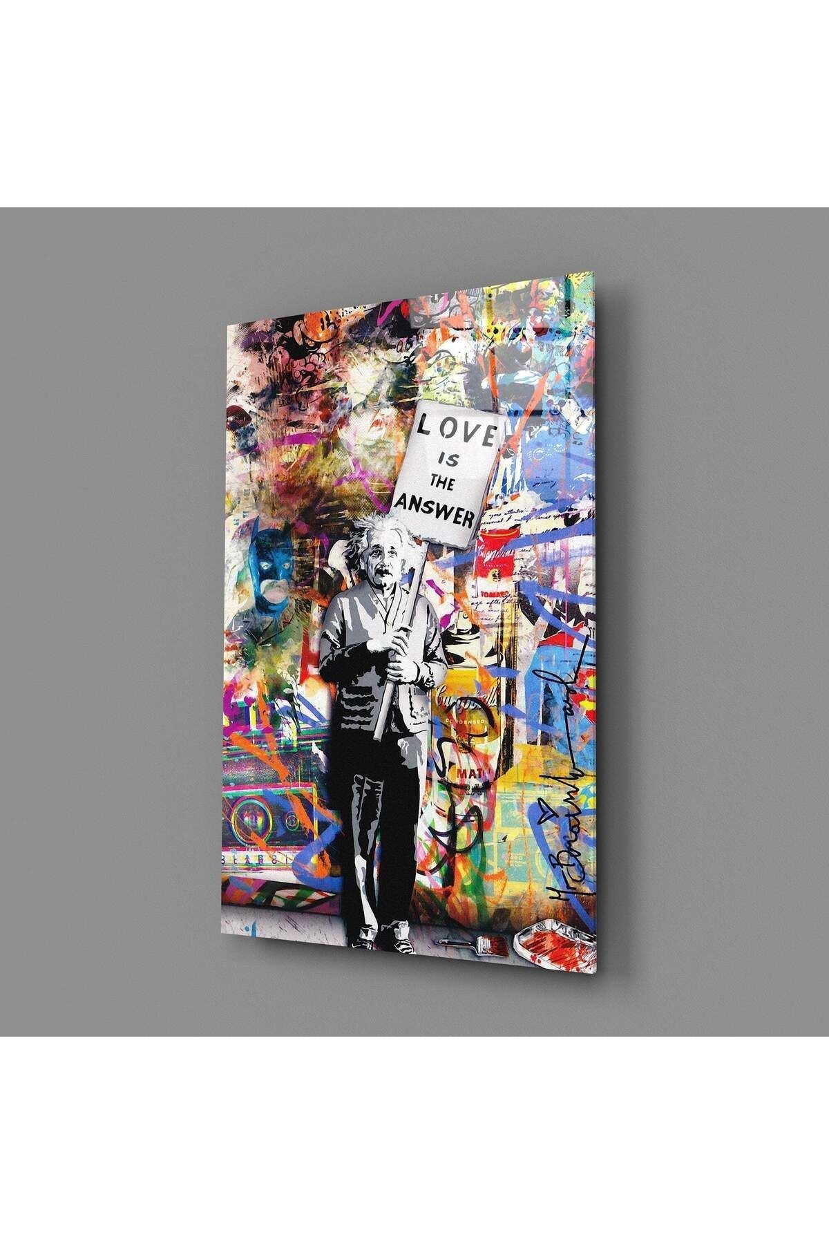 Banksy, Aşk Cam Tablo
