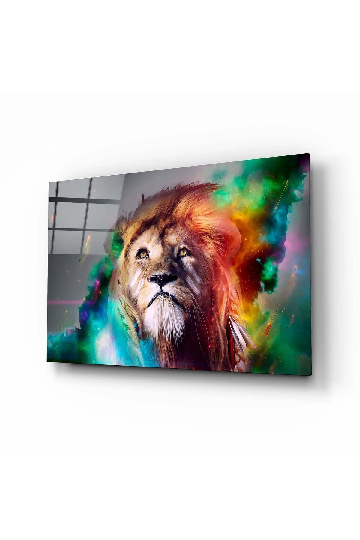 Aslan Cam Tablo