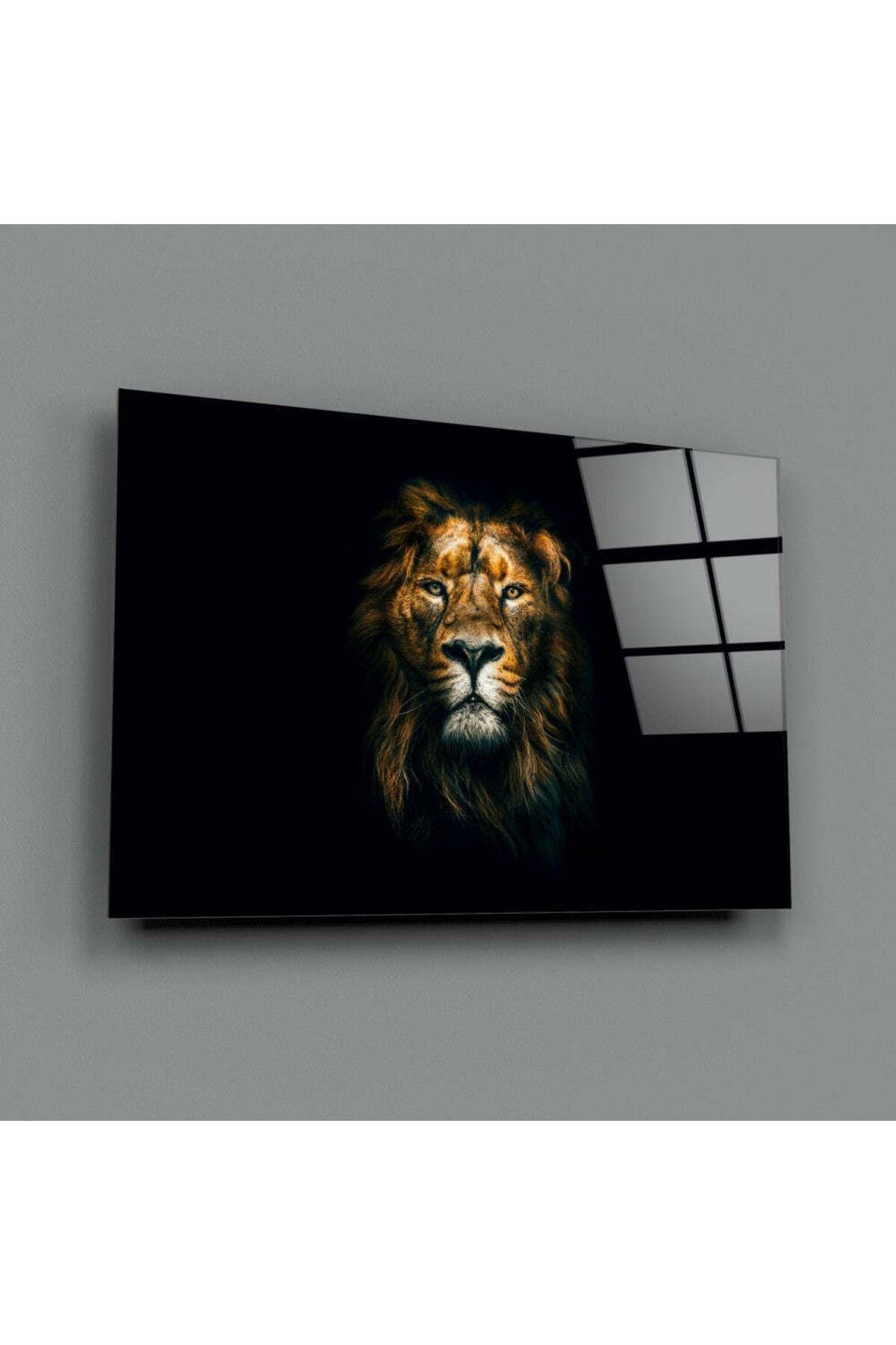 Aslan Cam Tablo