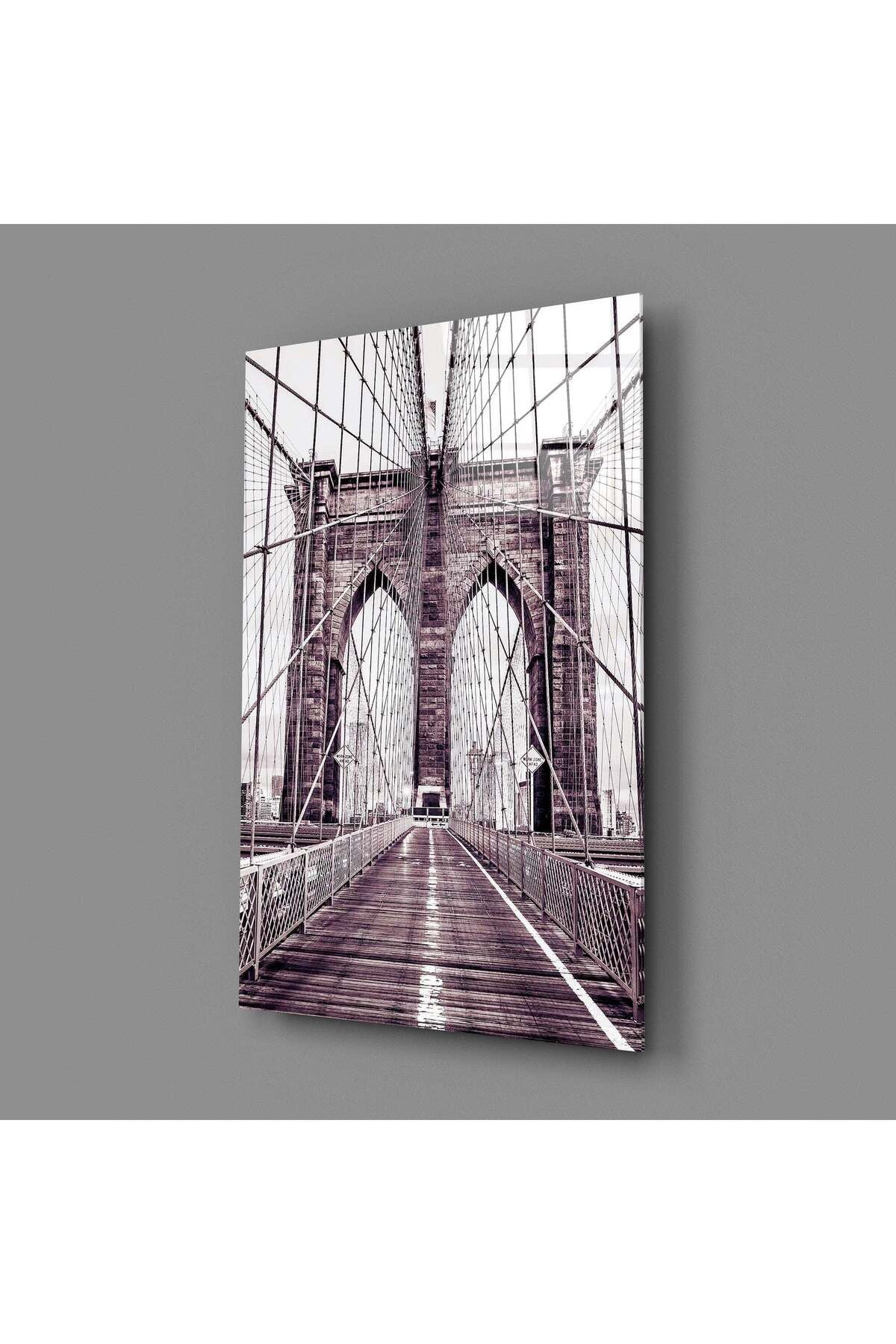 Brooklyn Köprüsü Cam Tablo