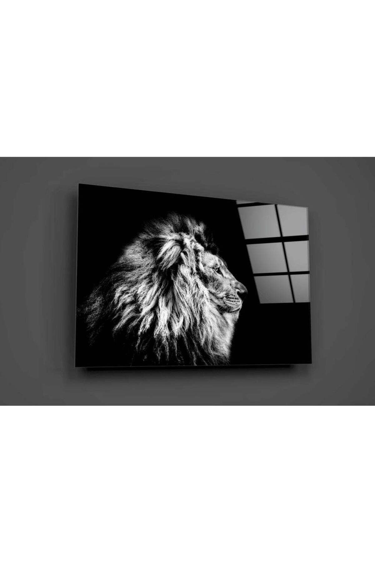Aslan Cam Tablo