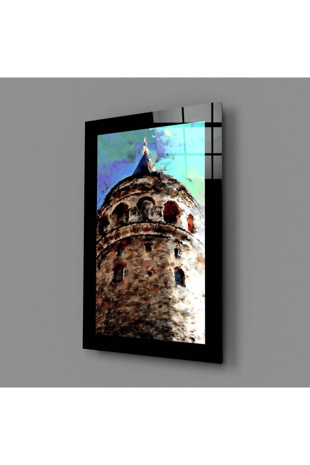 Galata Kulesi Cam Tablo