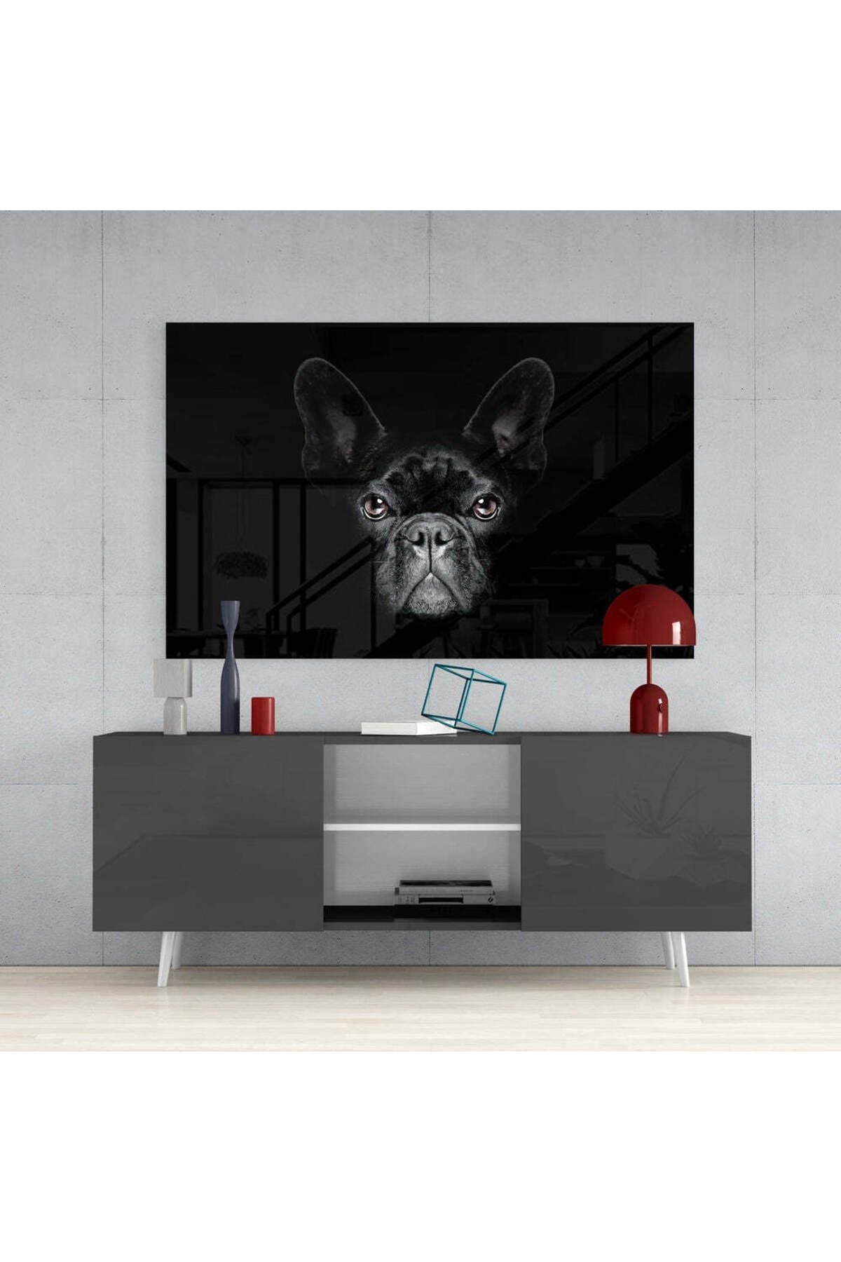 Köpek Cam Tablo