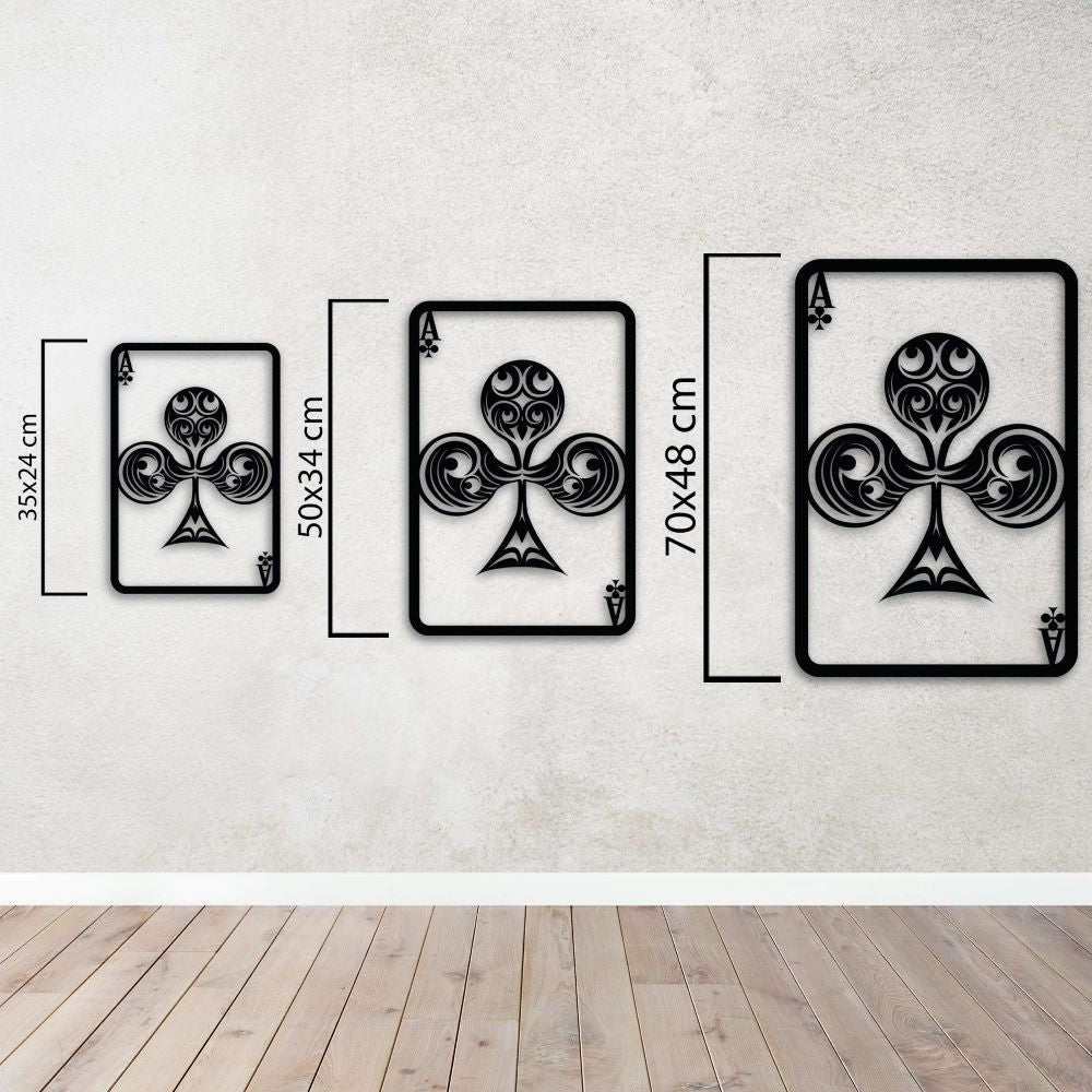 Aces of Fortune Metal Painting