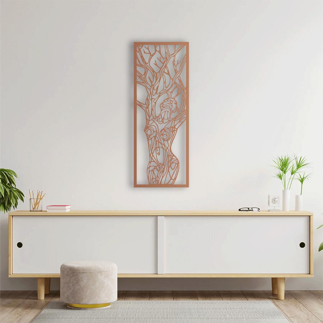 Doğanın Ruhuyla Metal Tablo