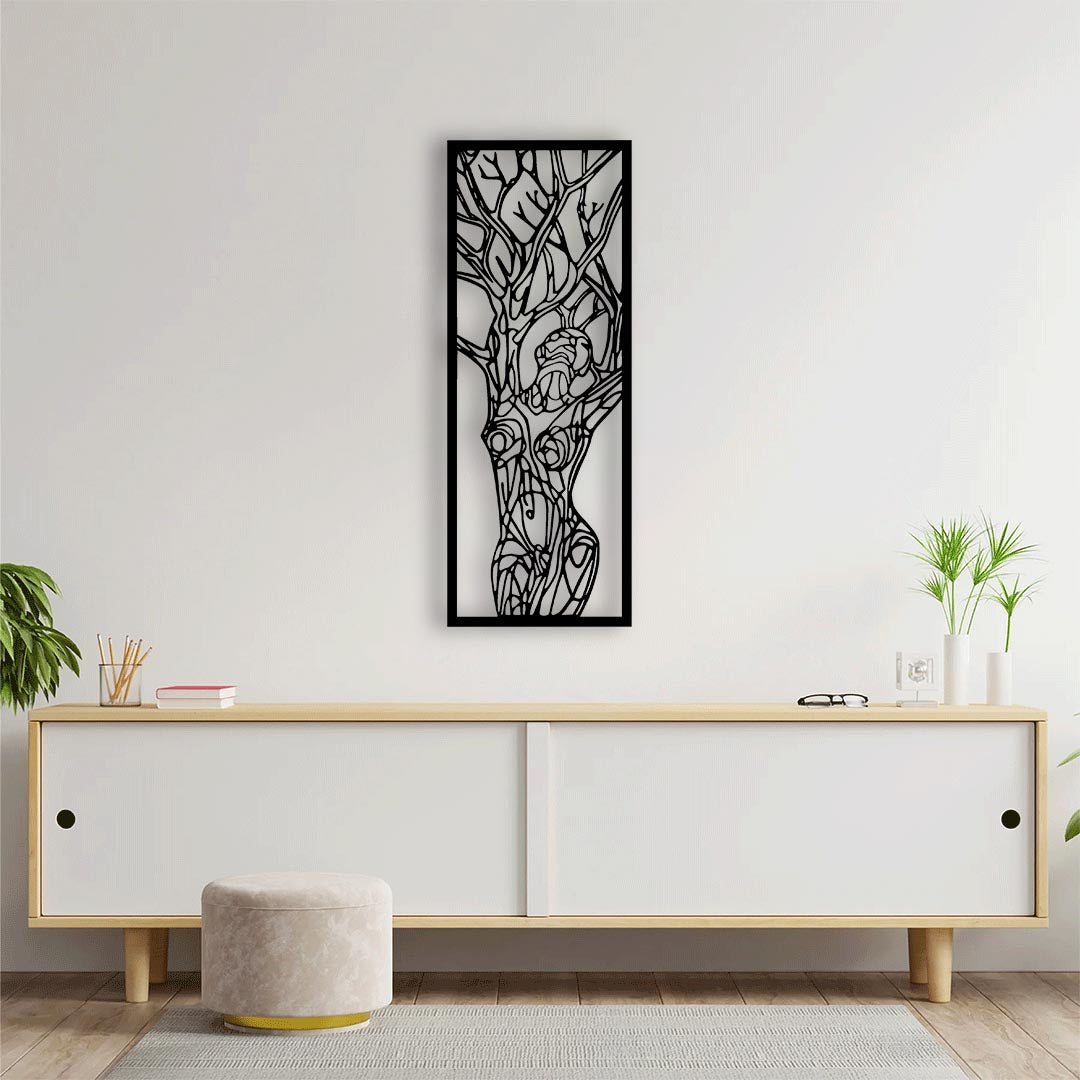 Doğanın Ruhuyla Metal Tablo