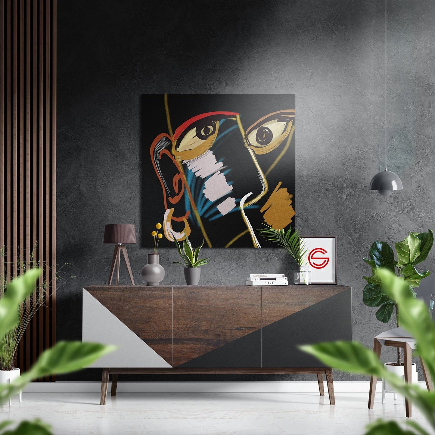 Picasso Style Fırçalı Metalik Alu-Dibond