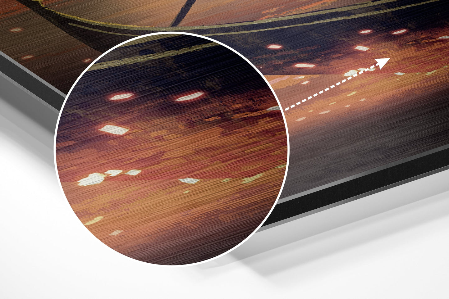 Moon Collector Fırçalı Metalik Alu-Dibond