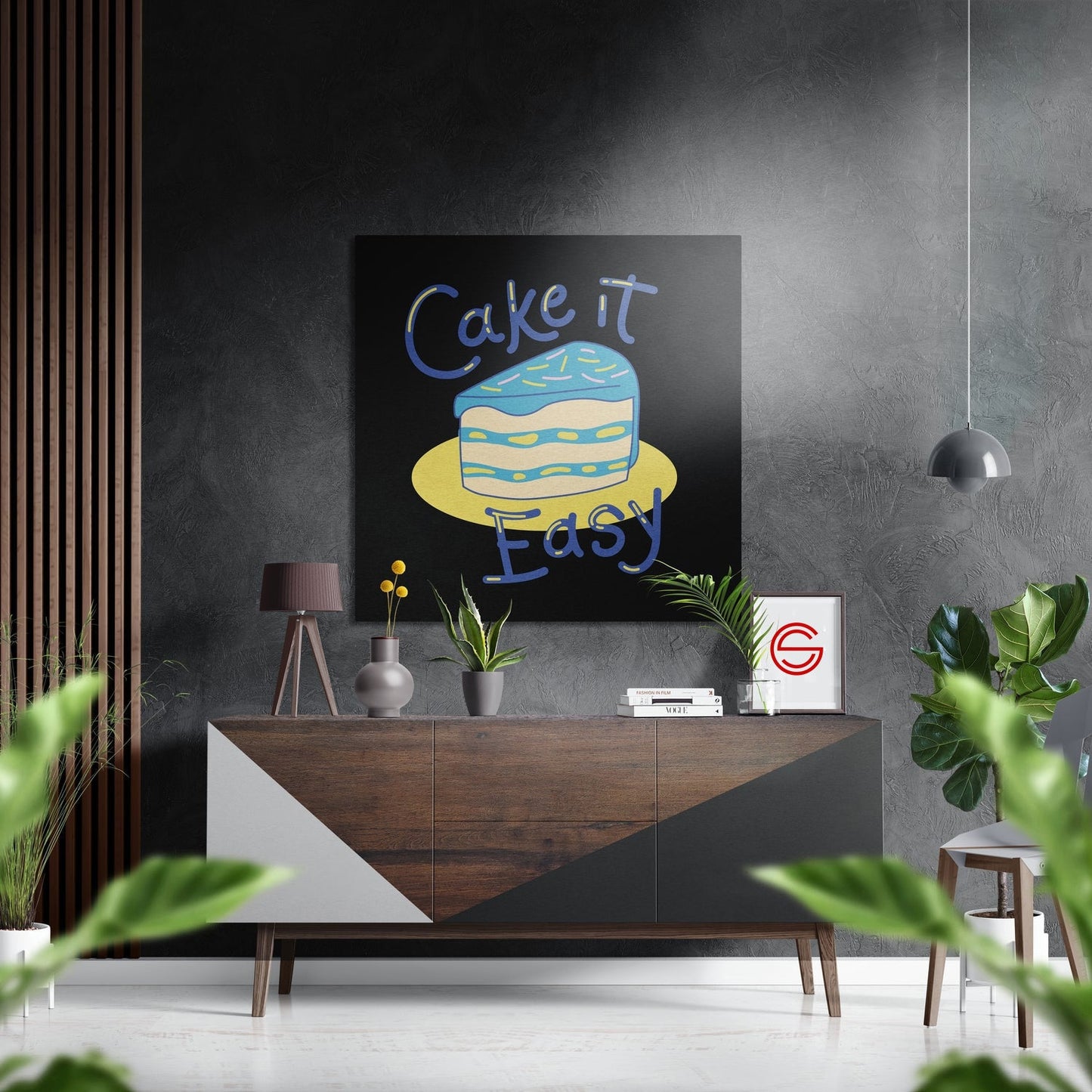 Cake it Easy Fırçalı Metalik Alu-Dibond