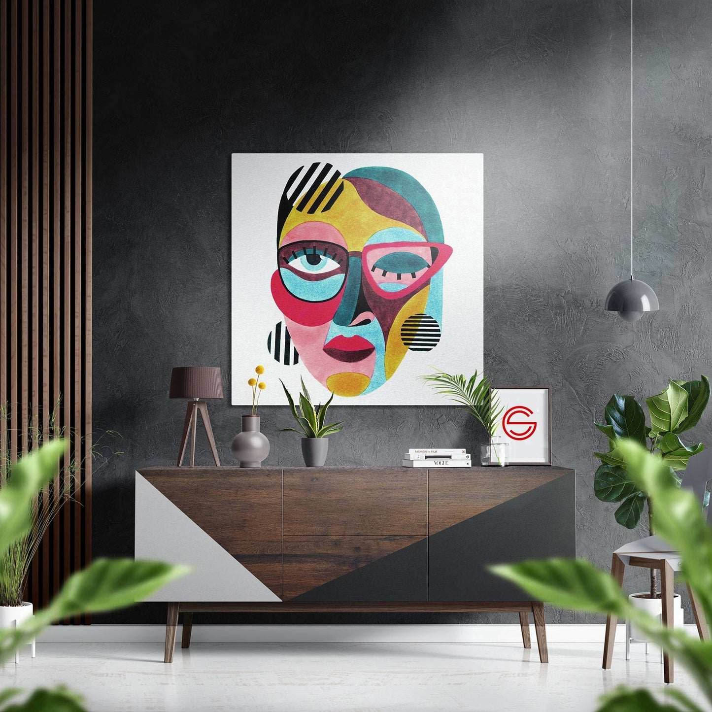Picasso Style Fırçalı Metalik Alu-Dibond
