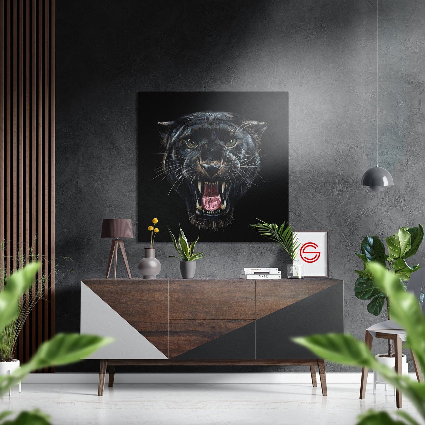 Siyah Panter Fırçalı Metalik Alu-Dibond