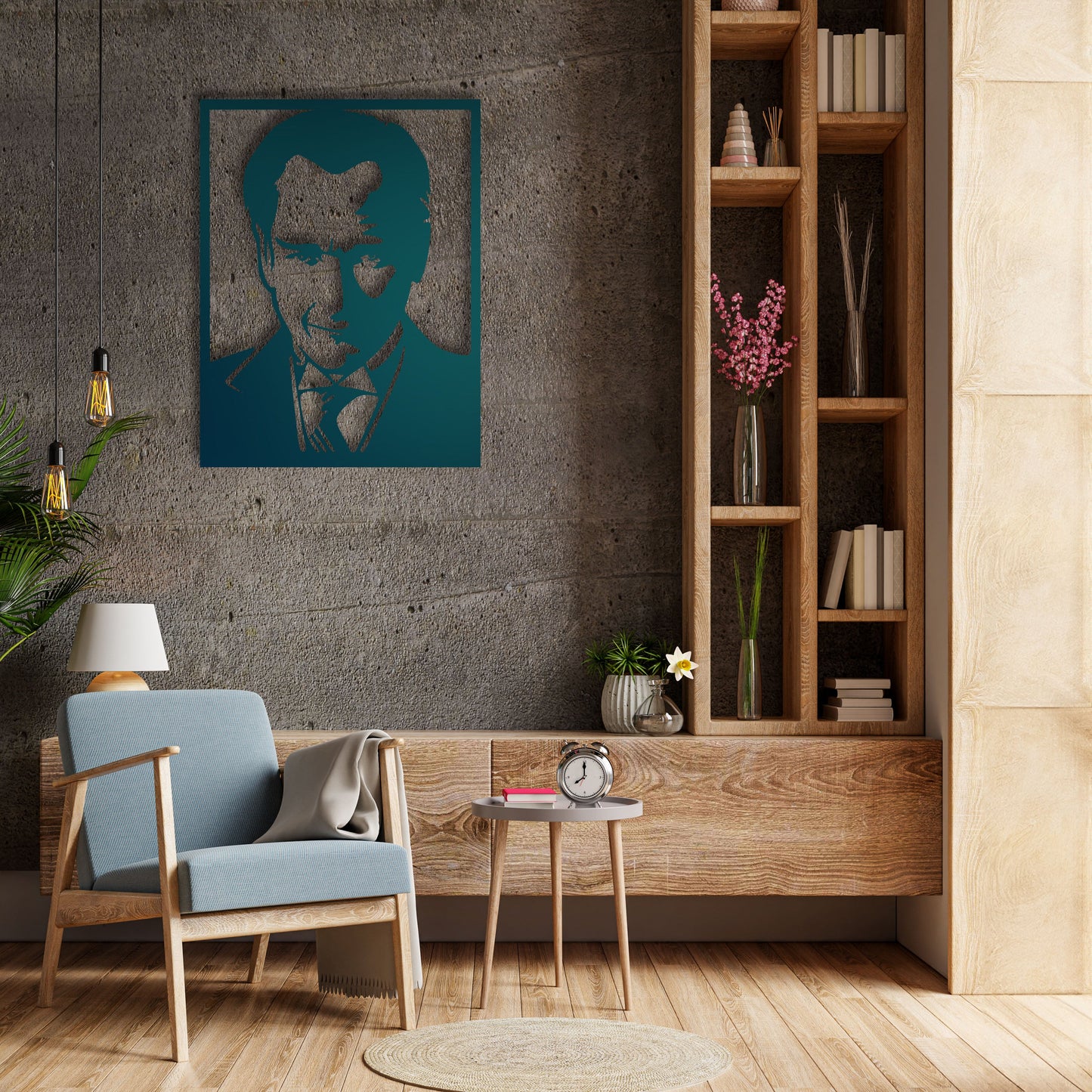 Mustafa Kemal Ataturk Metal Painting