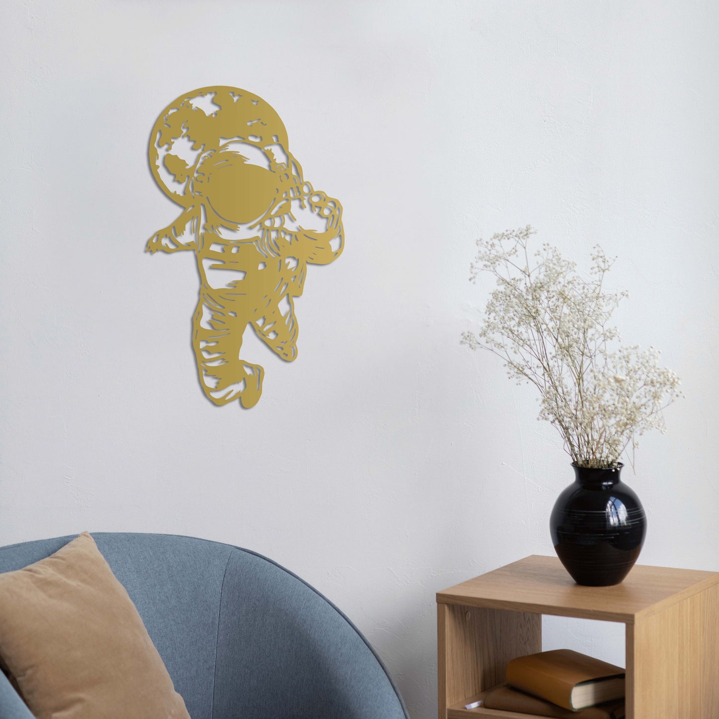 Astronot Rüyası Metal Tablo