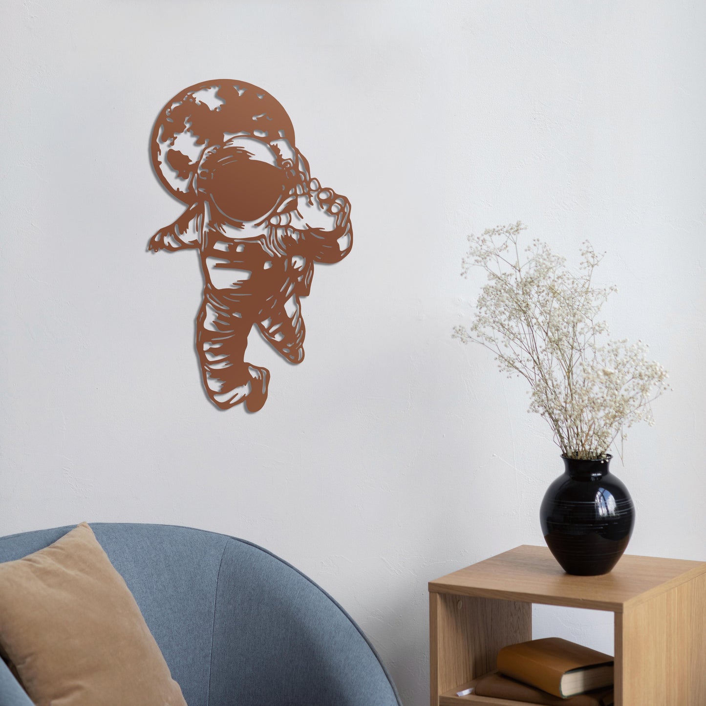 Astronot Rüyası Metal Tablo