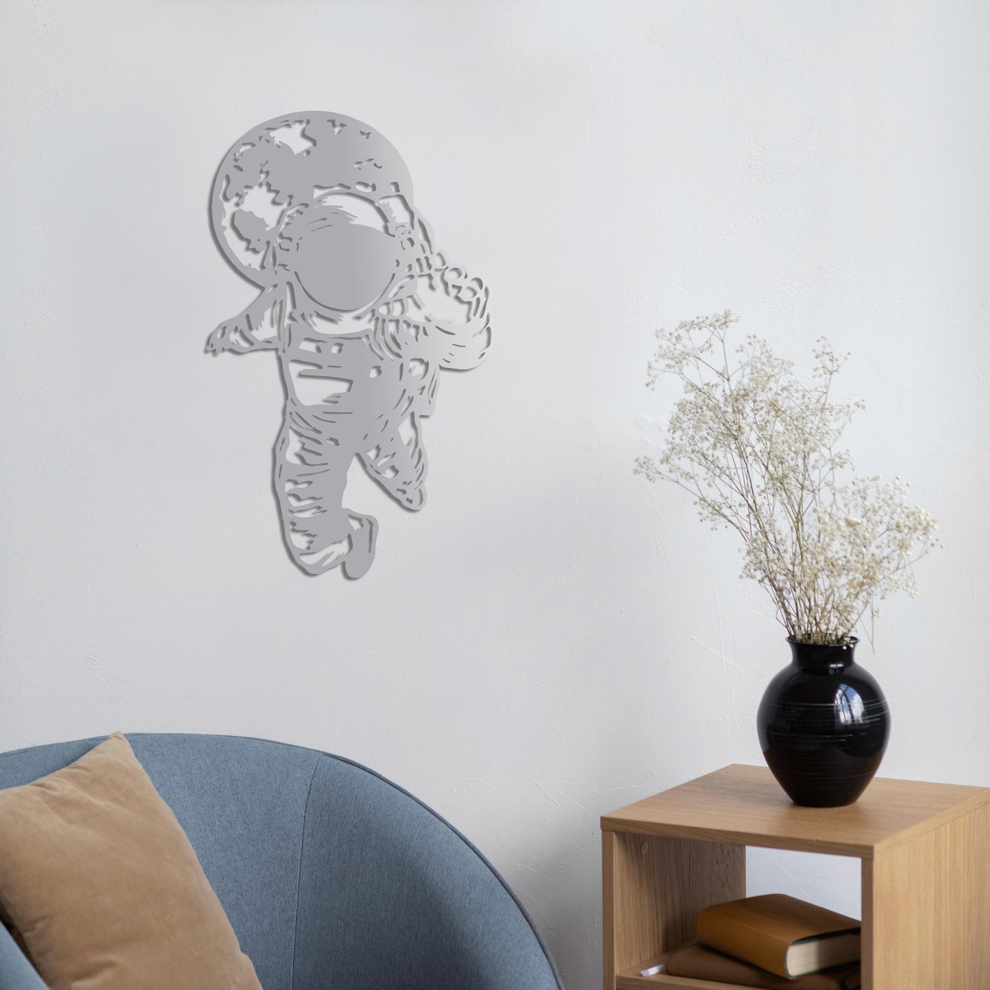 Astronot Rüyası Metal Tablo