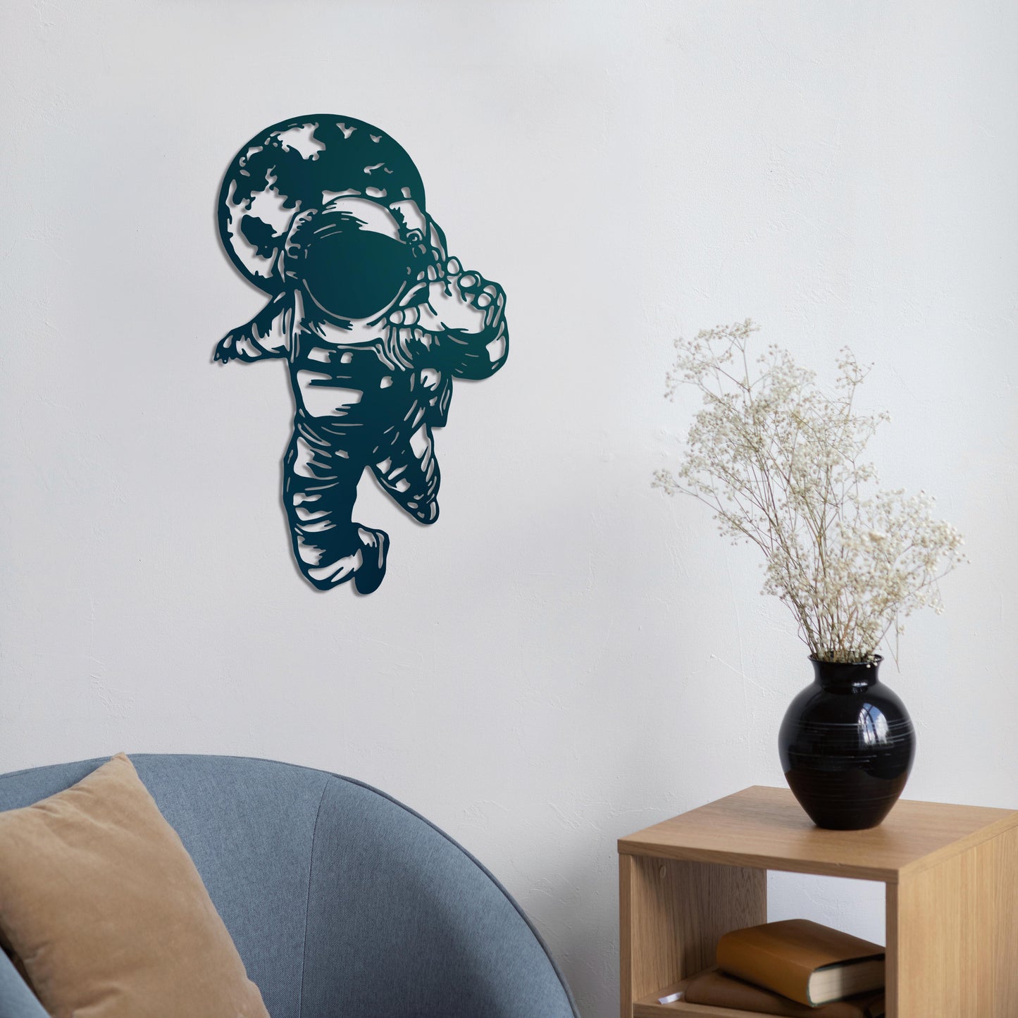 Astronot Rüyası Metal Tablo