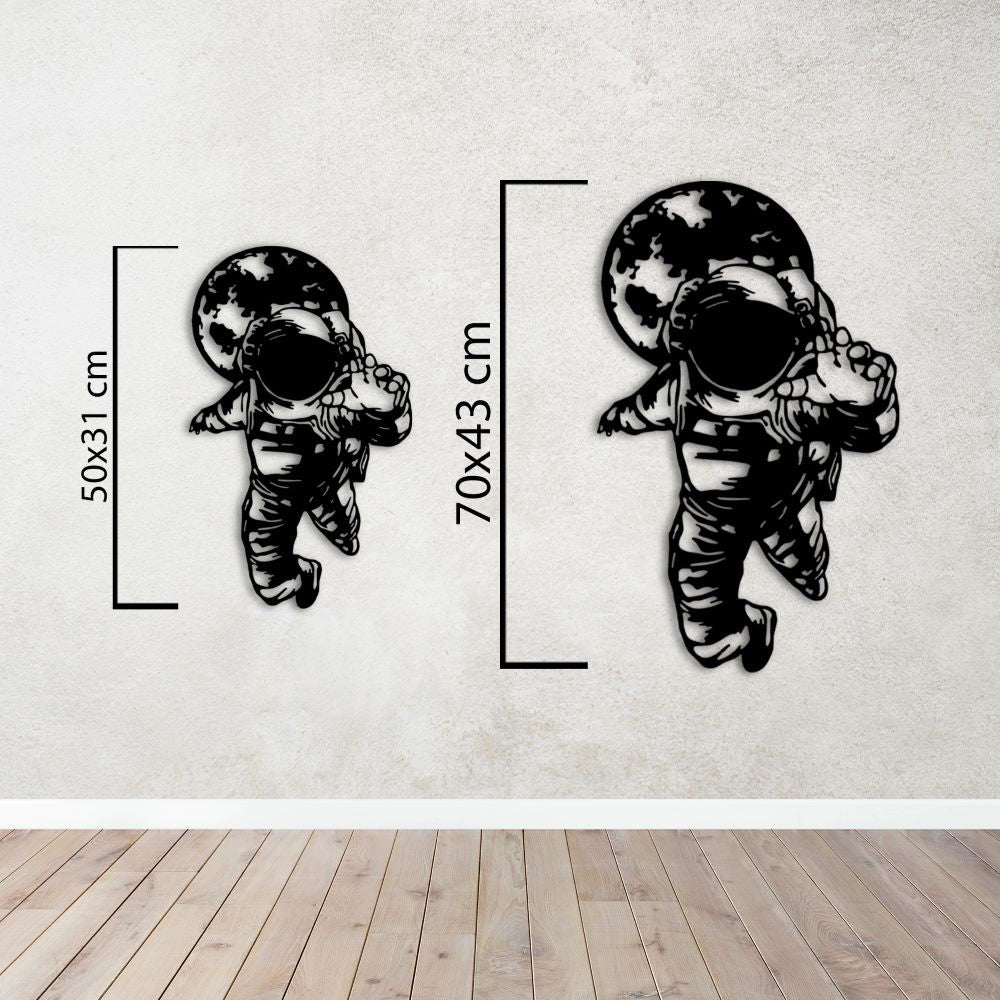 Astronot Rüyası Metal Tablo