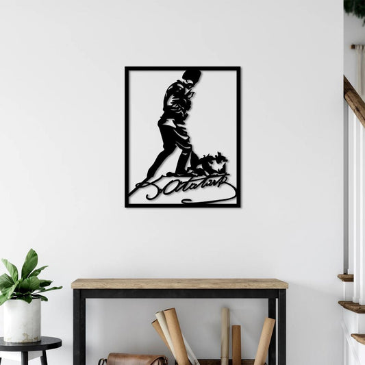 Hero Commander Metal Painting