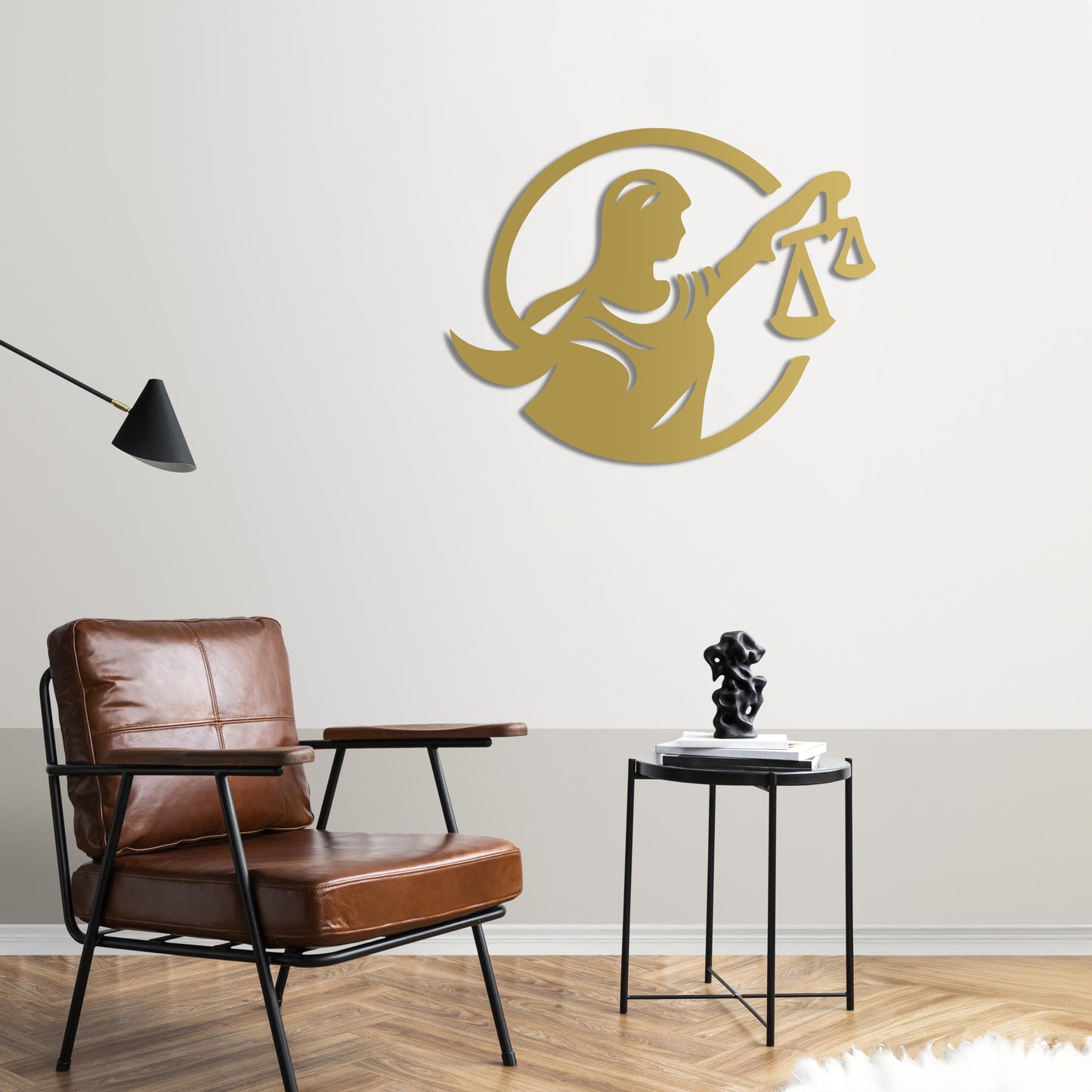 Voice of Justice Metal Painting
