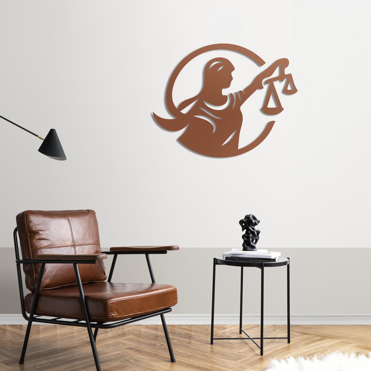 Voice of Justice Metal Painting