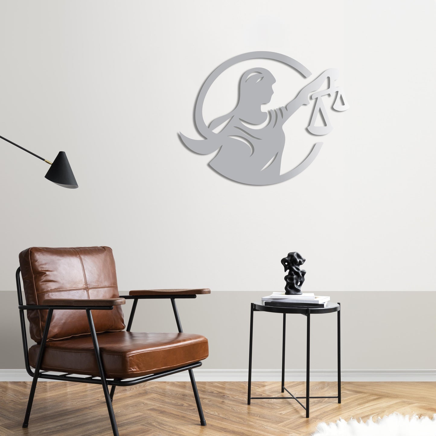 Voice of Justice Metal Painting