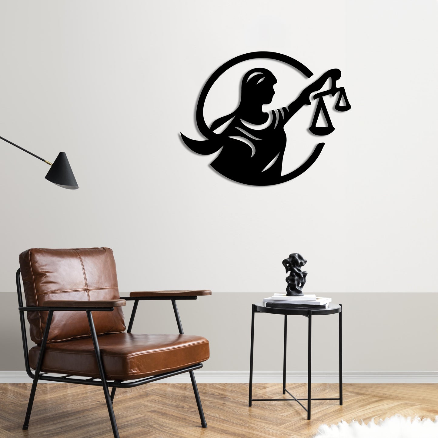 Voice of Justice Metal Painting
