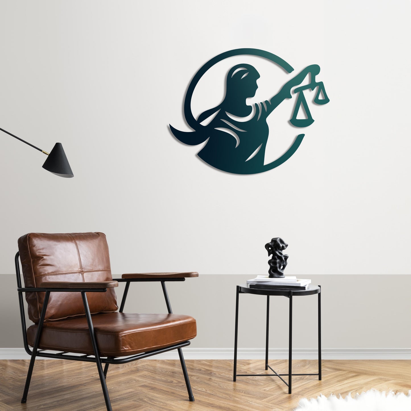 Voice of Justice Metal Painting