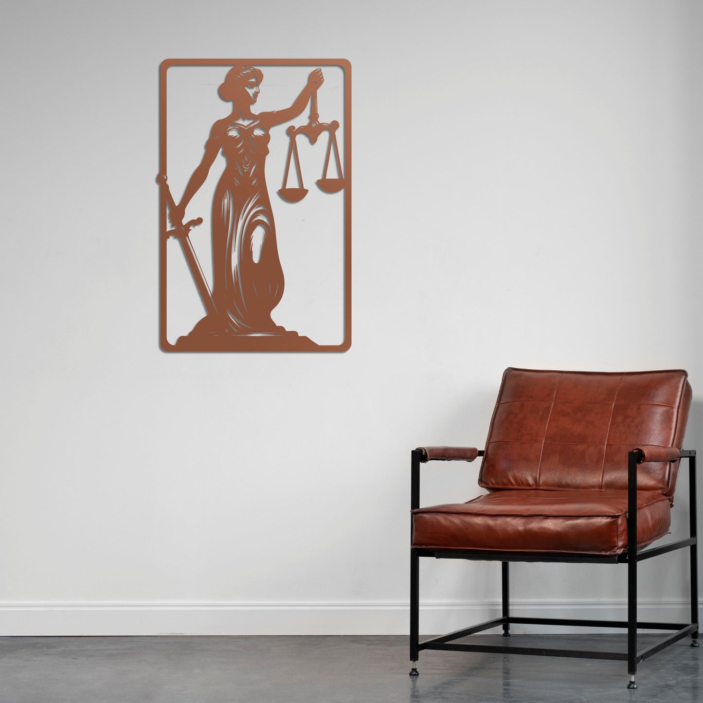 Sword of Justice Metal Painting