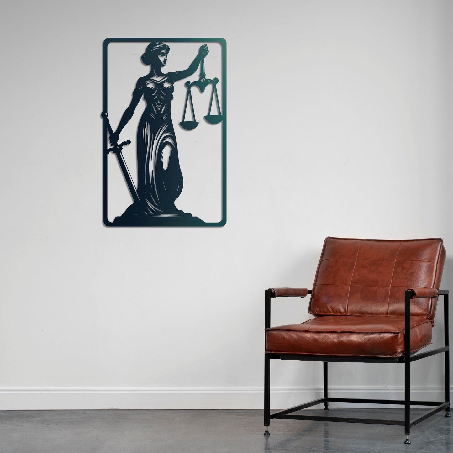 Sword of Justice Metal Painting
