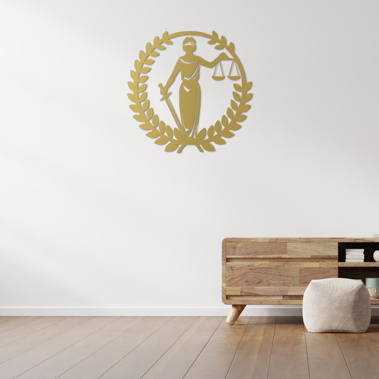 Metal Painting in the Heart of Justice