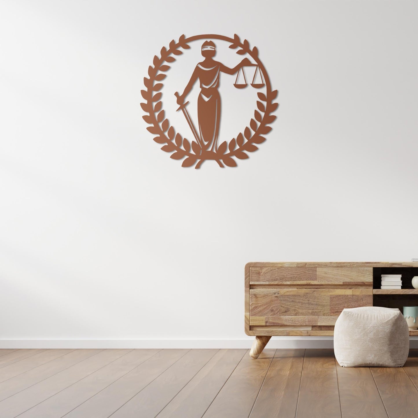 Metal Painting in the Heart of Justice