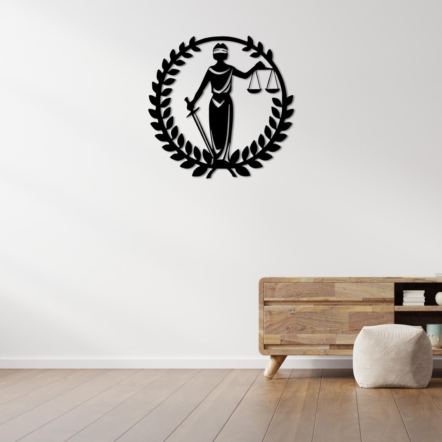 Metal Painting in the Heart of Justice